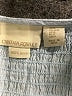 Cynthia Rowley TJX 100% Linen Silver Sleeveless Top Size M - photo 7