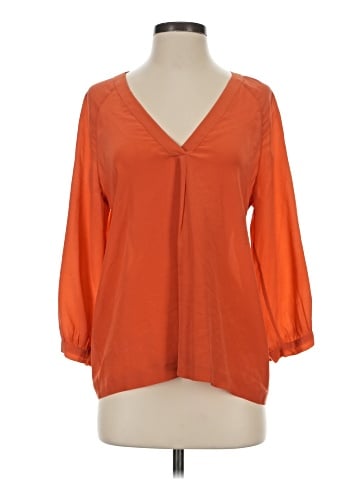 Joie 3/4 Sleeve Silk Top (view 1)