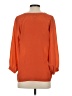 Joie 100% Silk Orange 3/4 Sleeve Silk Top Size XS - photo 2