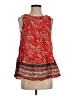 BeachLunchLounge Red Sleeveless Blouse Size S - photo 1