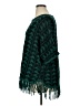 Relativity 100% Acrylic Green Poncho Size 1X - photo 5