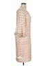 Sara Campbell Chevron-herringbone Tan Cocktail Dress Size XL - photo 4