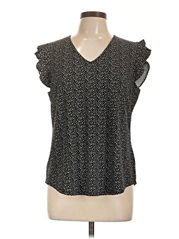 Adrianna Papell Short Sleeve Blouse (view 1)