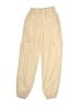 Shein 100% Polyester Ivory Cargo Pants Size 9 - photo 1