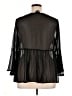 Torrid 100% Polyester Black 3/4 Sleeve Blouse Size 1X Plus (1) - photo 2