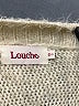 Louche 100% Polyamide Ivory Cardigan Size 10S - photo 7