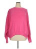 chic soul (chicsoul.com) Solid Pink Pullover Sweater Size 1X - photo 1
