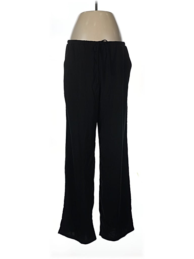 Pre-owned Mng Casual Pants In Black