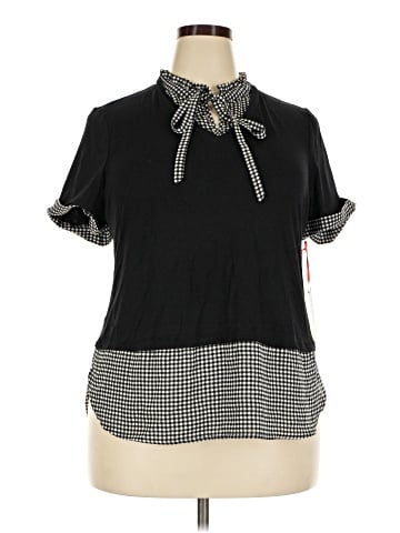 Elle Short Sleeve Blouse (view 1)