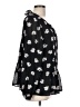 Ann Taylor LOFT 100% Polyester Black Long Sleeve Blouse Size L - photo 4