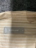 Everlane 100% Cotton Stripes Tan Long Sleeve Button-Down Shirt Size 4 - photo 7