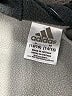 Adidas 100% Polyester Gray Zip Up Hoodie Size 14 - 16 - photo 3