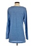 Shibever Blue Long Sleeve Top Size S - photo 2