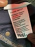 Paige Chevron-herringbone Blue Jeans Size 28 waist - photo 5