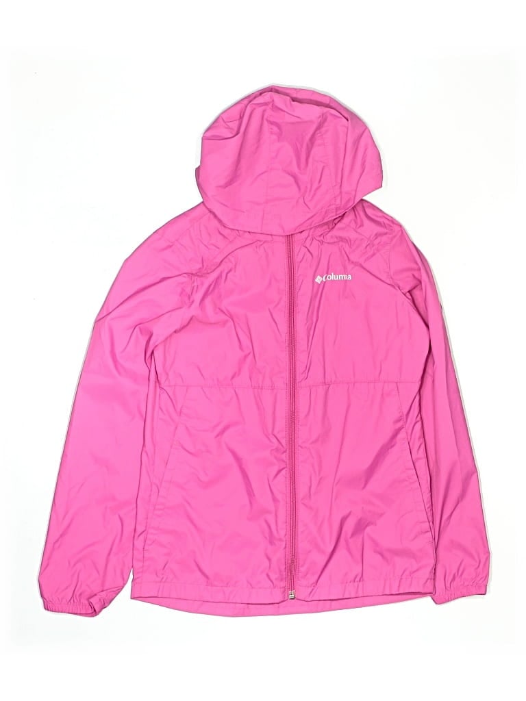 Pre-owned Columbia Kids' Jacket In Pink