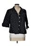 Pendleton Polka Dots Black Blazer Size Lg Petite - photo 1
