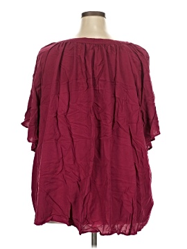 BLOOMCHIC Short Sleeve Blouse (view 2)
