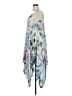 Raviya 100% Rayon Tie-dye Blue Pink Casual Dress Size XL - photo 5