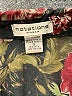 Notations 100% Polyester Floral Black Long Sleeve Blouse Size 1X - photo 7