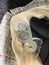 Neiman Marcus Tweed Ivory Blazer Size 14 - photo 7