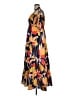 Unbranded 100% Polyester Tropical Orange Casual Dress Size 1X - photo 5