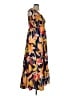 Unbranded 100% Polyester Tropical Orange Casual Dress Size 1X - photo 4