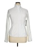 Yogalicious Solid White Track Jacket Size XL - photo 1