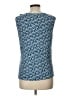 Appleseeds Blue Sleeveless Blouse Size L (petite) - photo 2