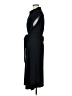 Halogen 100% Polyester Solid Black Casual Dress Size M - photo 5