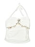Unbranded 100% Polyester Stars Ivory Swimsuit Top Size L - photo 1