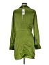 Reformation 100% Silk Green Casual Dress Size 8 - photo 2