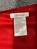 Esley 100% Polyester Argyle Red Casual Dress Size M - photo 7