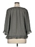 Max Studio 100% Polyester Gray 3/4 Sleeve Blouse Size XL - photo 2