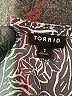 Torrid 100% Polyester Tropical Gray Black Short Sleeve Blouse Size 1X Plus (1) - photo 7