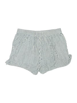Madewell Pull-On Side-Tie Shorts in Chambray Stripe (view 2)