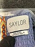 Saylor 100% Cotton Blue Casual Dress Size S - photo 7