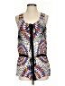 Jaloux Blue Sleeveless Blouse Size S - photo 1
