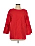 Gibson Red 3/4 Sleeve Blouse Size L - photo 1
