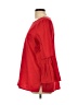 Gibson Red 3/4 Sleeve Blouse Size L - photo 5
