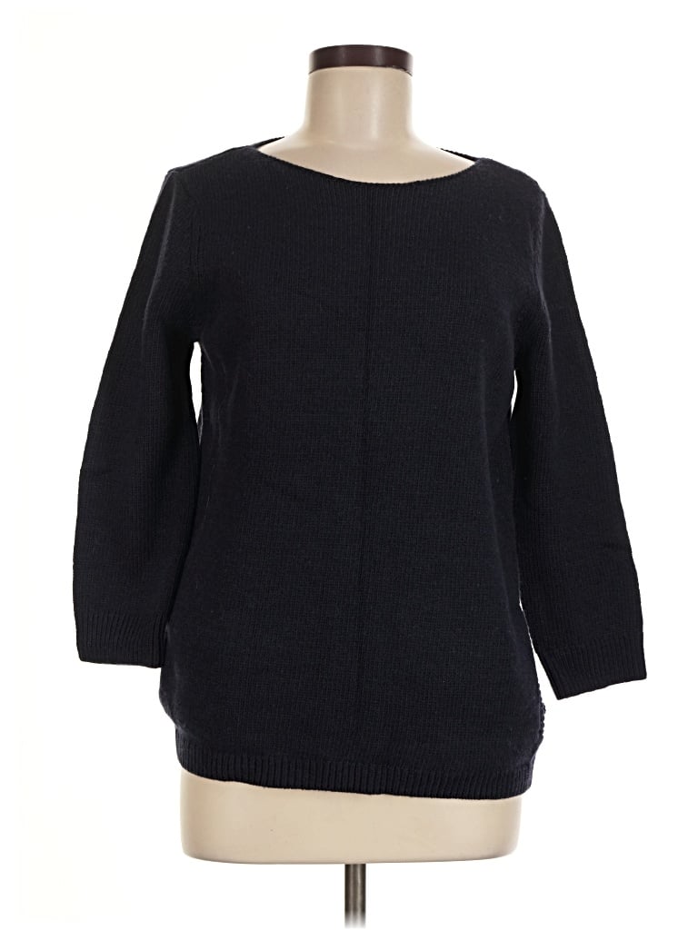 Pre-owned Ann Taylor Pullover Sweater In Black