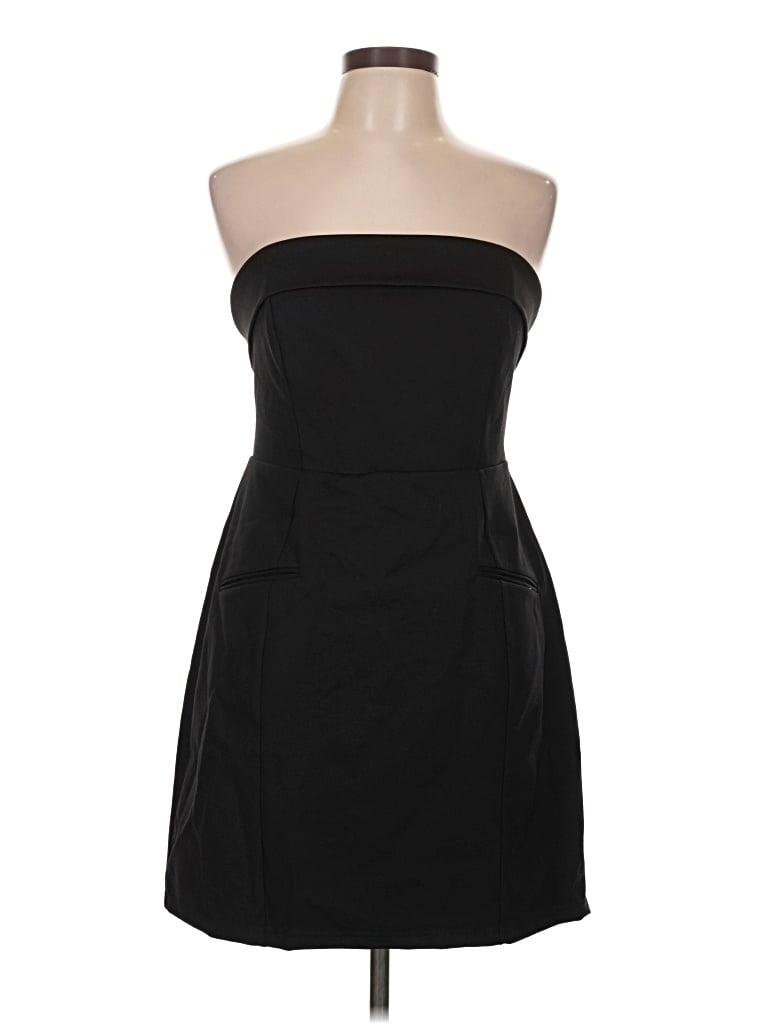 Pre-owned Unbranded Cocktail Dress In Black