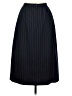 Kasper Stripes Black Blue Formal Skirt Size 8 - photo 2