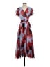 Hutch 100% Polyester Floral Blue Cocktail Dress Size S (petite) - photo 1