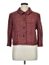 Talbots Tweed Red Orange Jacket Size 16 - photo 1