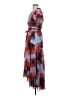 Hutch 100% Polyester Floral Blue Cocktail Dress Size S (petite) - photo 5