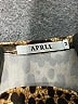 April Brown Sleeveless Top Size M - photo 7