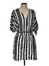 Unbranded Chevron-herringbone Black Casual Dress Size L (estimated) - photo 1