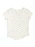 Art Class Floral Ivory Short Sleeve Henley Size 14 - photo 2
