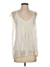 Love Stitch 100% Polyester Ivory Sleeveless Blouse Size S - photo 1