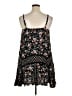 Torrid Floral Black Casual Dress Size 1X Plus (1) - photo 2